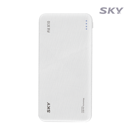 스카이 필 18W 고속충전 보조배터리 10000mAh X10PD