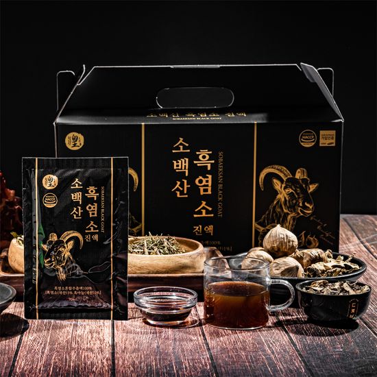 소백산 흑염소진액 엑기스 액기스 보양식 흑염소즙 보