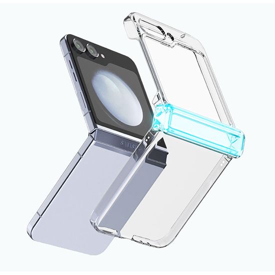 DC CASE 힌지보호 투명 하드 케이스 Z플립6 제트플립5