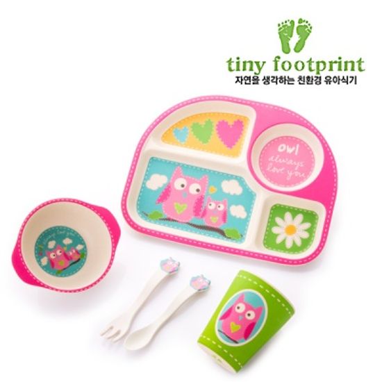 [타이니 풋프린트] 부엉이 디너 5p세트