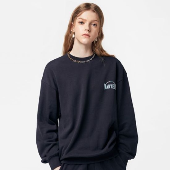 오버핏 MARTEDI 컬리지 크루넥 3COLOR