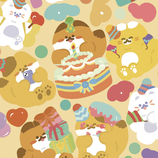 [꾸밍] 뽀모의행성_즐거운 생일 파티