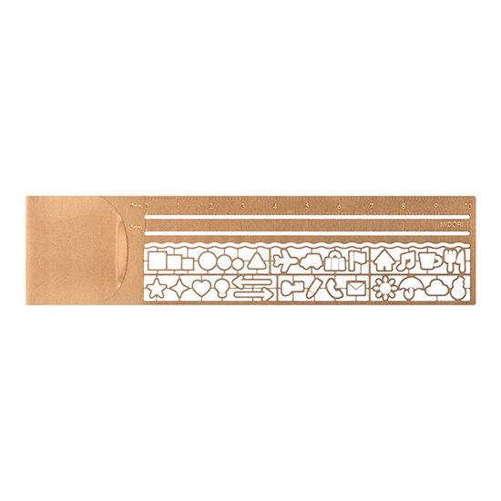 Clip Ruler - Copper A
