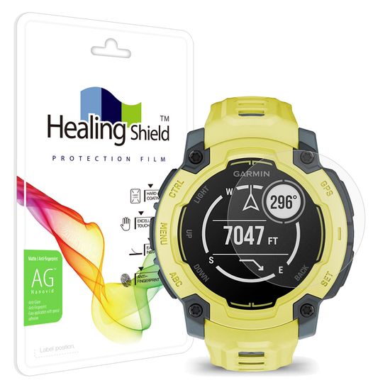 가민 인스팅트E 45mm 저반사 액정보호필름 2매