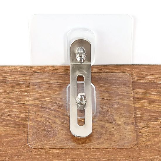 가구 벽 고정 책장 흔들림 안전 브라켓 벽 지지대 