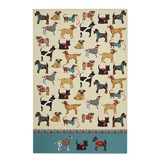 하운드도그 강아지 면 티타올