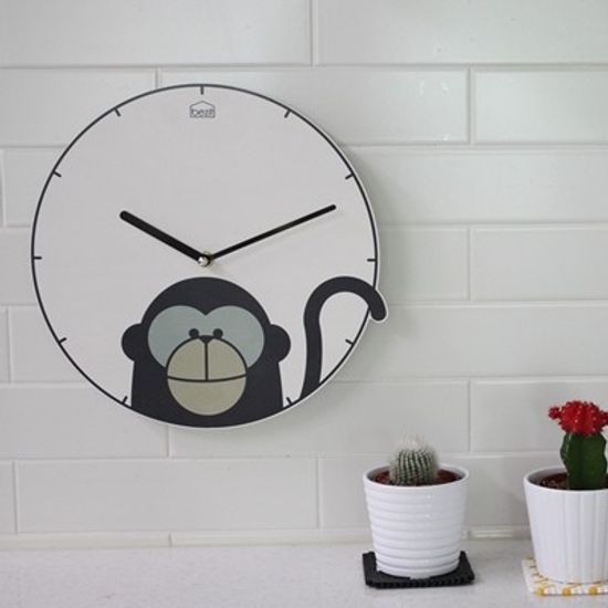 [BEZIT] SMILE MONKEY Wall Clock