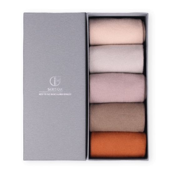 스키니 무지 컬러양말 기프트세트 [GIFT SET] [5개입]