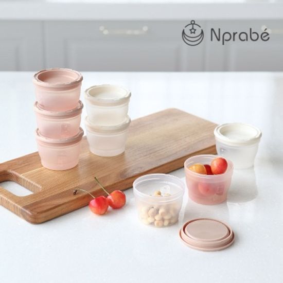 아기 이유식 보관 밀폐용기 8p세트 유아식기