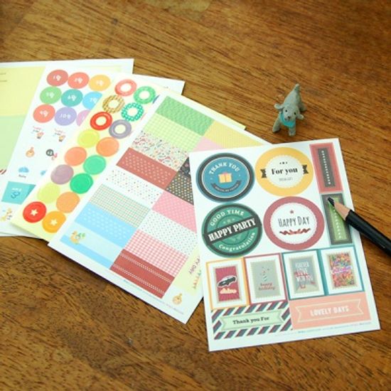 다이어트 하드커버 다이어리 SET-파인애플 좋아