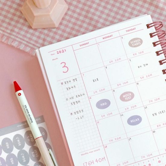 아이코닉 헤이데이 스터디 플래너