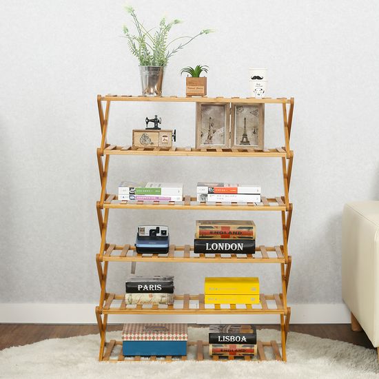 [리벨리]크로스 우드 6단 선반