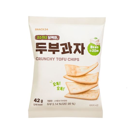 스낵24 두부과자 42g 30개입 1박스