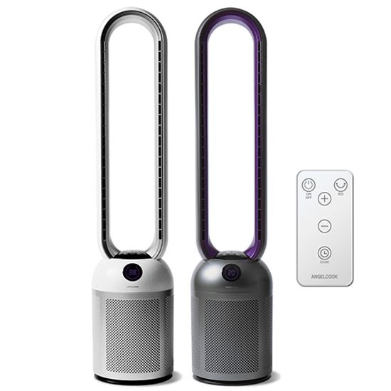 엔젤쿡 BLDC 리모컨 날개없는 선풍기 AGC-WL2200