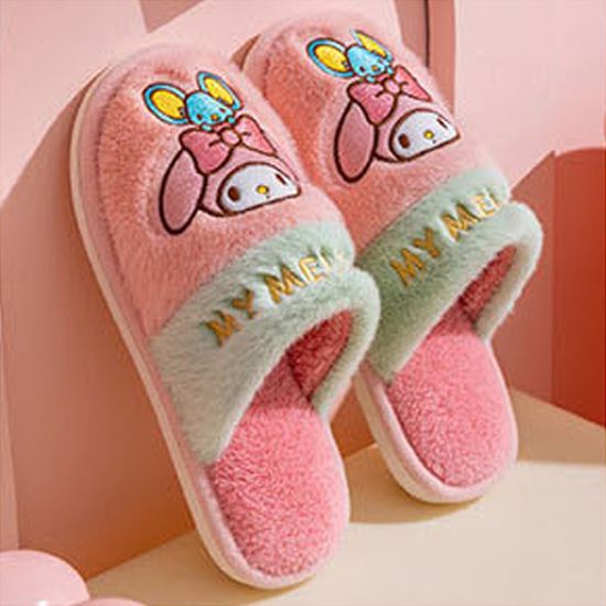 마이멜로디 실내용 털슬리퍼 아동(H02152)