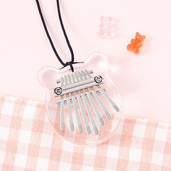 아트박스 투명곰돌이 미니칼림바