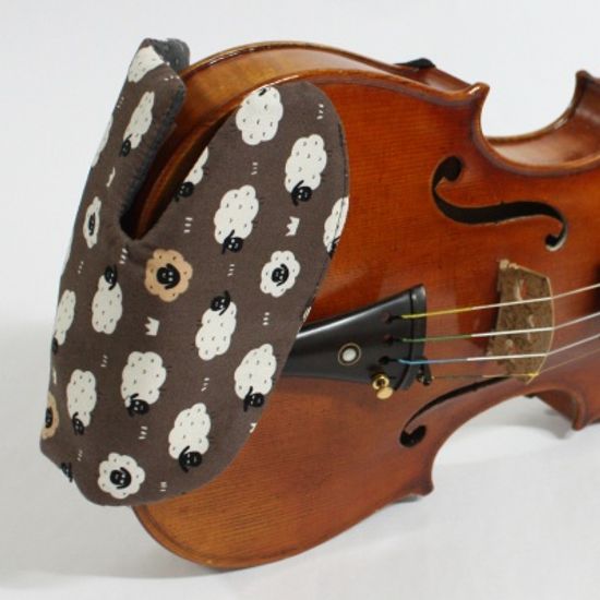 바이올린 핸드메이드 턱받침 커버 E-모델 No37