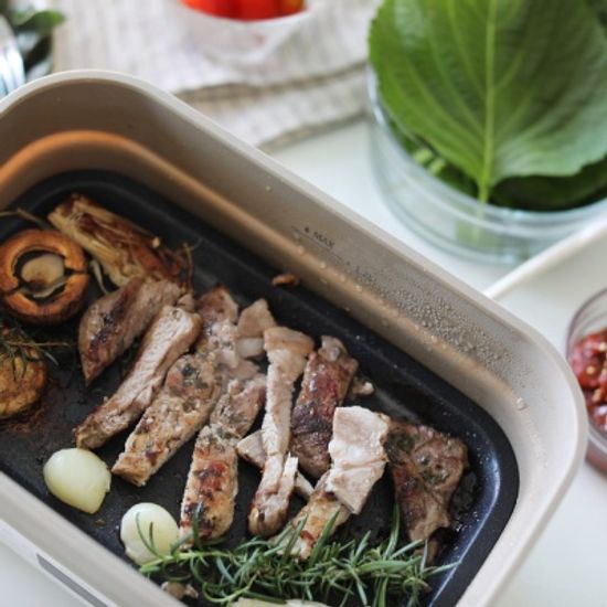 단미 DA-MCS01 전기냄비 실리콘 멀티쿠커 전기그릴