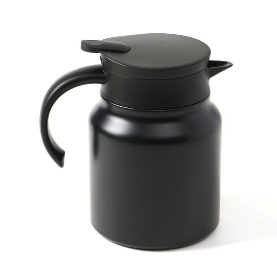 티웨어 이중진공 보온주전자(900ml) (블랙) 차포트