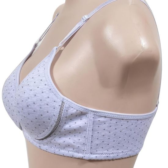 도트 B컵 브라 베이직 브래지어 여자(WD6C77B)