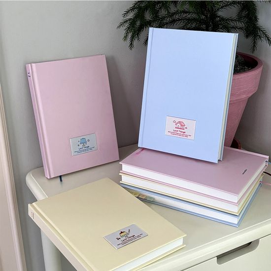 러빗띵스 라벨 다이어리 세트