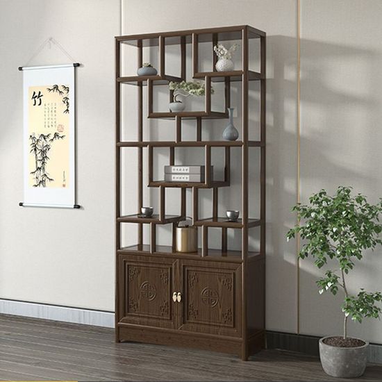 중식 느릅나무 장식장(98cm)