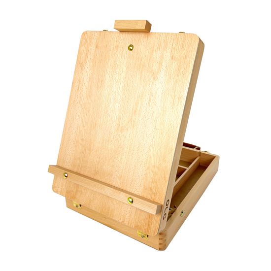 올지 원목 테이블이젤 휴대용 수납 책상용 탁상용