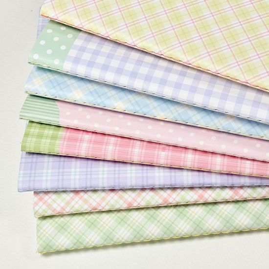 체크 앤 후르츠 스티치 노트 A5