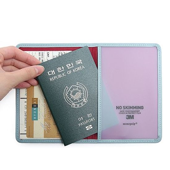 [개인정보보안] CLASSY PLAIN NO SKIMMING PASSPORT MINI