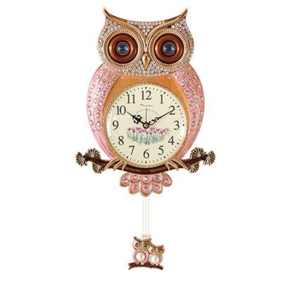 인테리어 SHINE OWL 벽시계 추 골드CH1582866