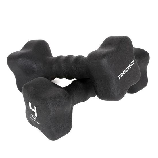 프로스펙스 정품 네오프렌 컬러아령 4kg 2개SET 덤벨