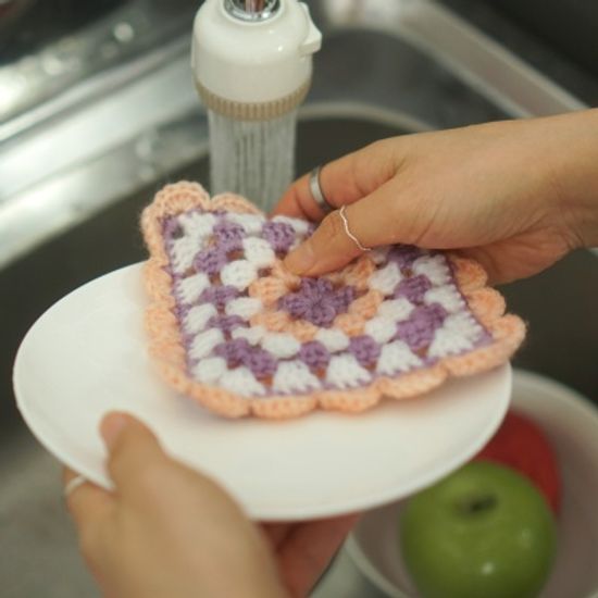 프루티 헹굼 수세미 - 코바늘 키트 (초보자 추천)