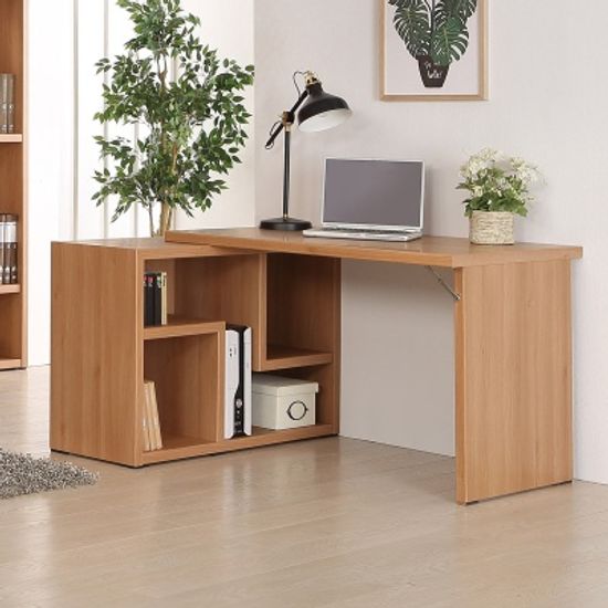 라치 멀티 H형 책상 책장 세트