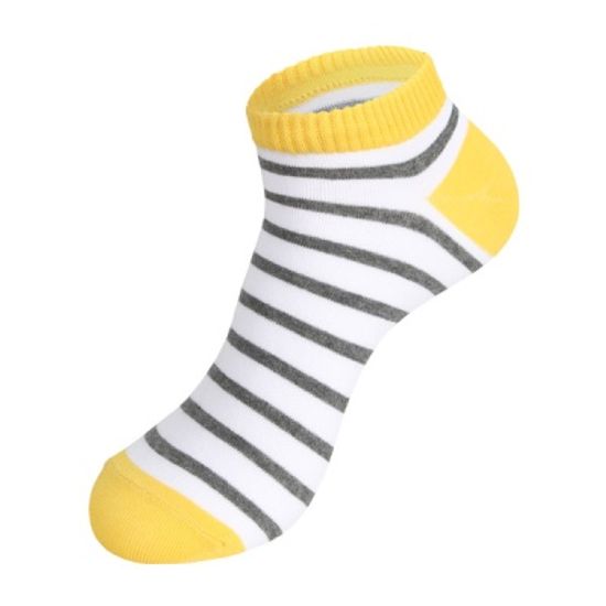 [쿠비카]스트라이프 배색스니커즈 남성 단목양말 S401