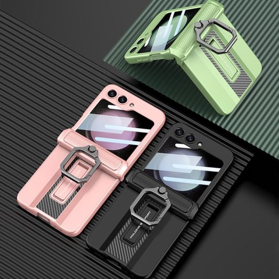 갤럭시 z플립5 링 거치대 액정 힌지 풀커버 폰 케이스