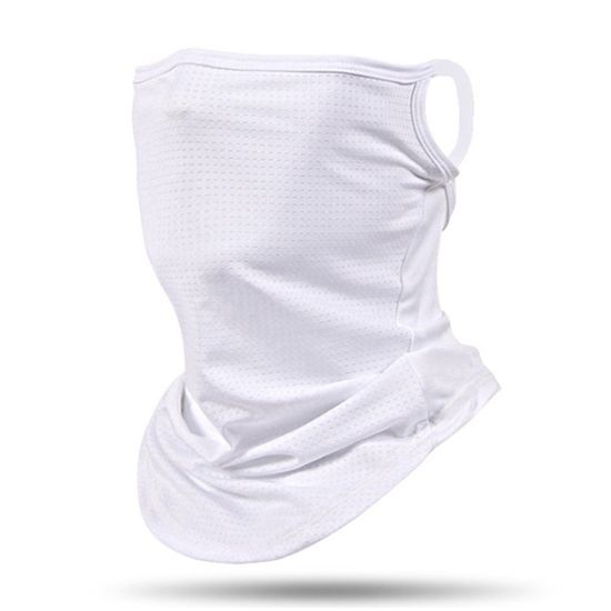 [젠웨어] 윈드 메쉬 귀걸이형 멀티스카프(화이트)