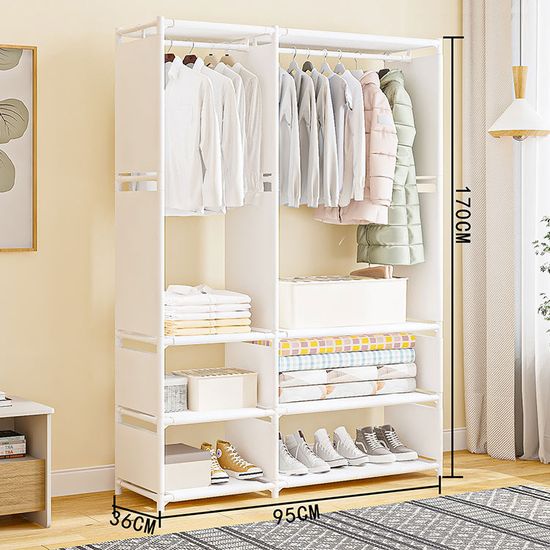 시스템 선반 옷걸이 수납 행거 스탠드 옷장 철제 헹거