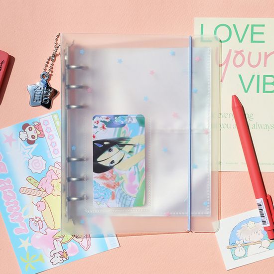 비온뒤 데코포켓 A6 6공바인더 PP 커버 