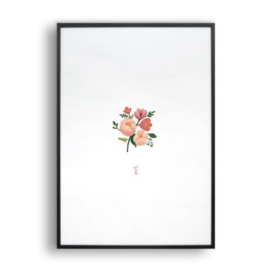 꽃 2 / 일러스트 액자