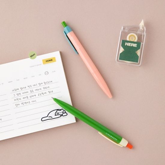 포인트 펜 0.5 mm 9color (블랙)
