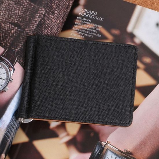 분트 사피아노 머니클립(브라운) / 슬림 남성지갑