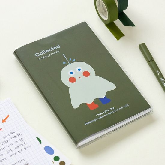 Romane 콜렉티드 PVC 다이어리_위클리 만년형