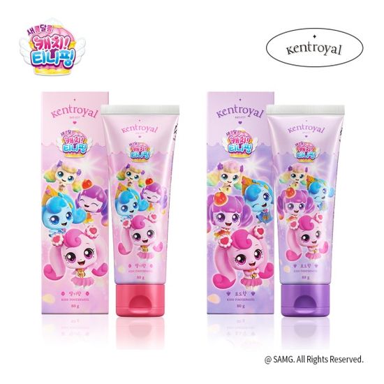 켄트로얄 캐치티니핑 키즈치약 딸기 80g