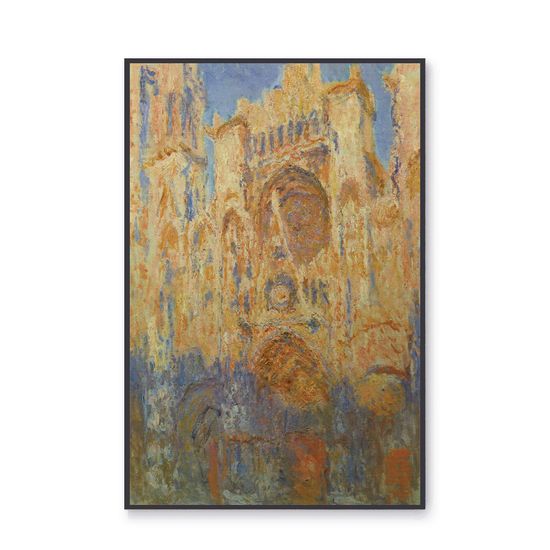 [더벨라] 모네 - 루앙 대성당 파사드, 석양