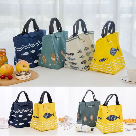 키밍 보온 보냉 방수 은박 도시락 가방(W8B4B28)