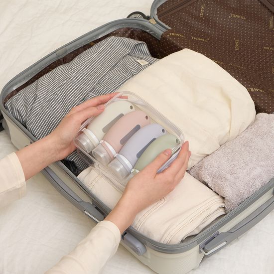 지티스 실리콘 공병 세트100ml 여행용 소분 튜브 용기