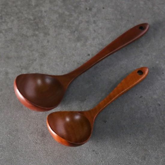 천연옻칠 조리도구 05. 국자 소