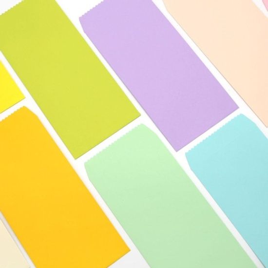 핑크풋 컬러세로봉투세트