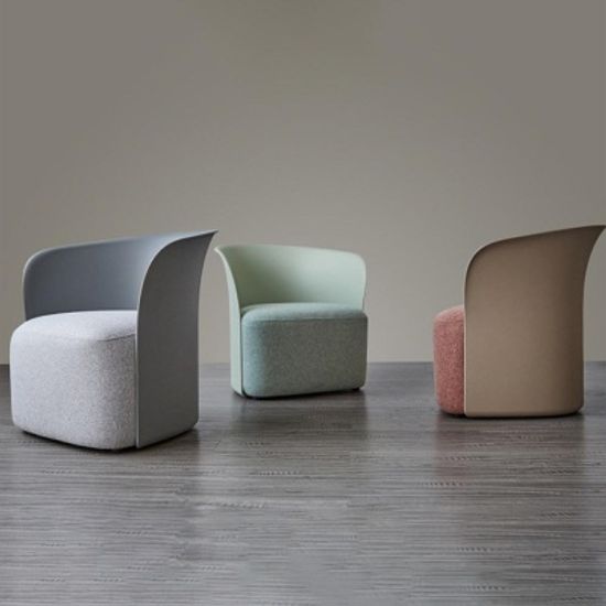 노르딕 패브릭 쇼파 의자 라운지의자 카페싱글소파