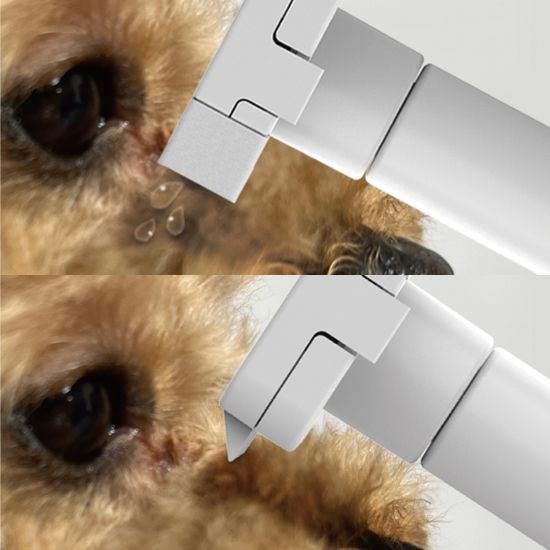 스타일리스트펫 페이스브러쉬 핸들 (브러쉬 단품구성)